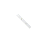 Ultra-Thin Intelligent LED Motion-Sensing Light Bar Rechargeable Strip Lamp - Remote Control Model - White 60cm - Rear View