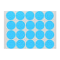 Blue Assorted Sizes Colour Sticker Dots Adhesive Round Labels Circular Spot Scrapbook - 25mm*40 Dots