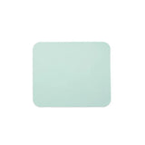 Leather Mouse Pad Gaming Waterproof Desk Mat 25 x 21cm Anti Slip - Light Green