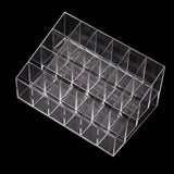 3pcs Transparent Lipstick Organizer Cosmetic Holder Storage Box for Makeup - Extra Image