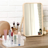 3pcs Transparent Lipstick Organizer Cosmetic Holder Storage Box for Makeup - 45-Degree Angle