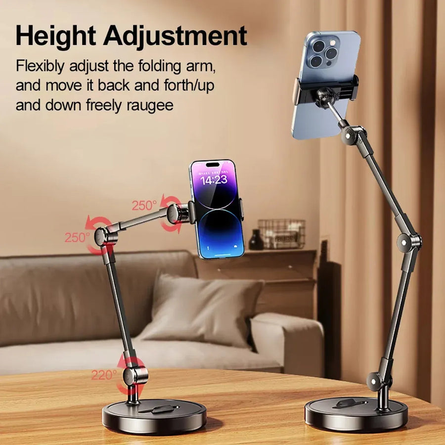 Mobile Phone Stand Dedicated to Overhead Shooting Adjustable Live Streaming Vlog
