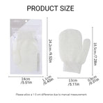 Bath Gloves Exfoliating Scrubbing Mitt Shower Cleaning Body Wash Supplies