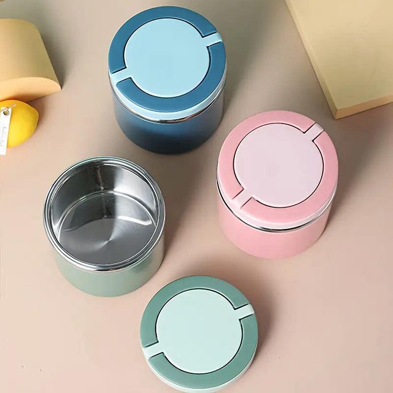 Stainless Steel Insulated Lunch Box Bento Box Thermal Food Container Breakfast - Green