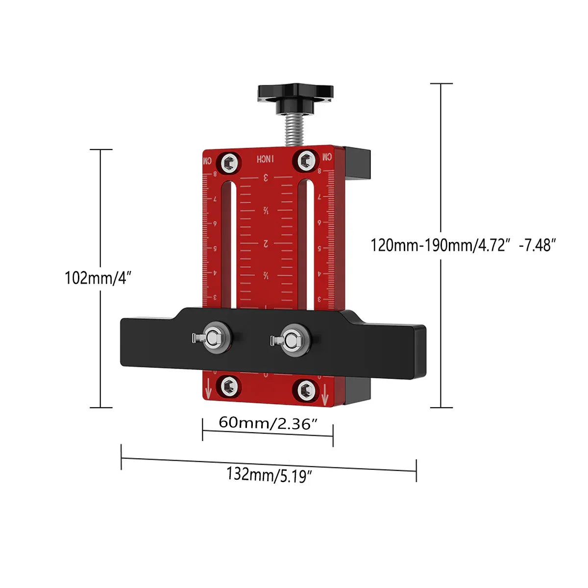 Cabinet Door Installation Locator Handle Mounting Precision Measuring Tool