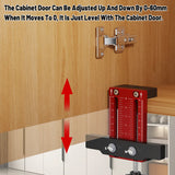 Cabinet Door Installation Locator Handle Mounting Precision Measuring Tool - Low Angle