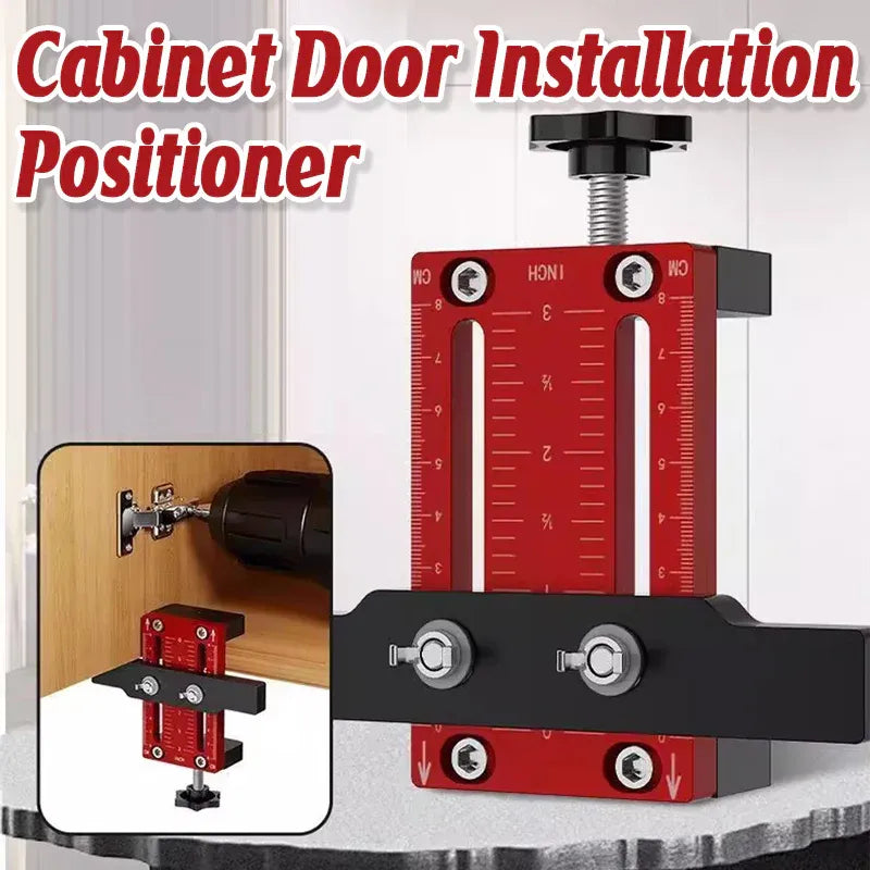 Cabinet Door Installation Locator Handle Mounting Precision Measuring Tool, image 13