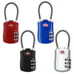 Zinc Alloy Combination Lock Anti-Theft For Luggage Cabinet Drawer Suitcase - Silver