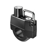 Multifunctional Motorcycle Helmet Lock Hook Key Lock Anti-Theft Durable Sturdy - Front View