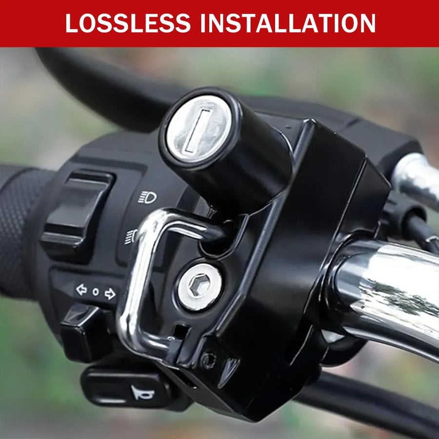 Multifunctional Motorcycle Helmet Lock Hook Key Lock Anti-Theft Durable Sturdy