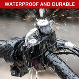 Multifunctional Motorcycle Helmet Lock Hook Key Lock Anti-Theft Durable Sturdy - Low Angle
