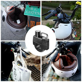 Multifunctional Motorcycle Helmet Lock Hook Key Lock Anti-Theft Durable Sturdy - Extra Image