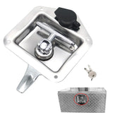 Car Trailer Stainless Steel Toolbox Lock Anti Rust Secure For Truck Van Storage - Extra Image