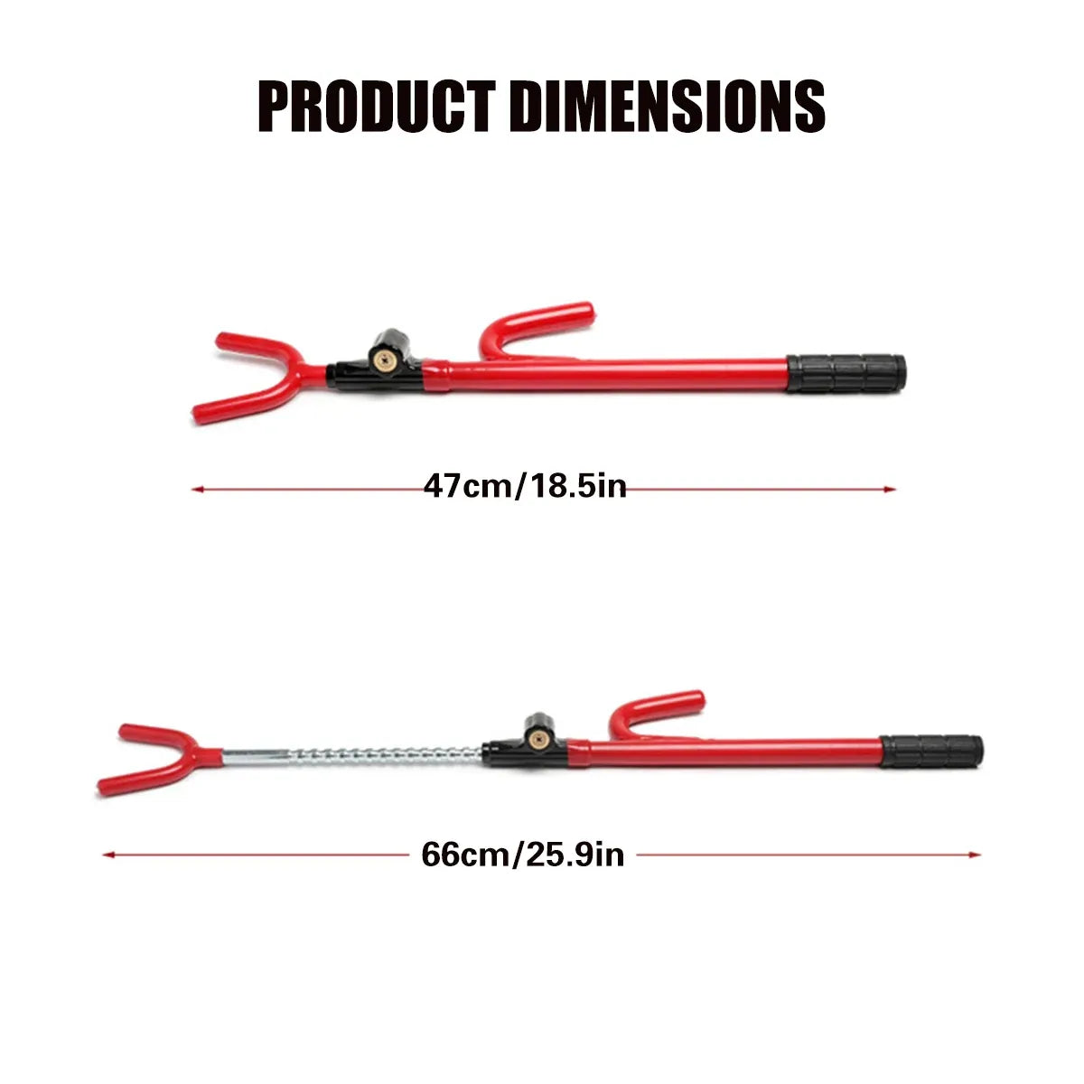 Adjustable Car Steering Wheel Lock Anti Theft Security Bar