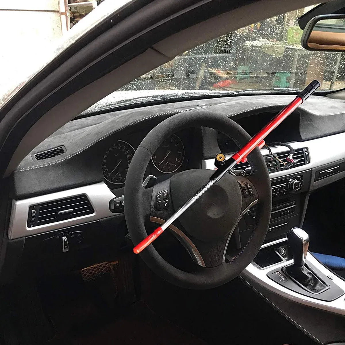 Adjustable Car Steering Wheel Lock Anti Theft Security Bar