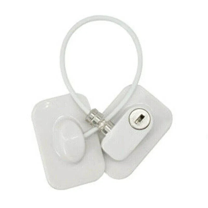 Refrigerator Lock Fridge Cabinet Child Safety Window Door Drawer Latches W/ Keys