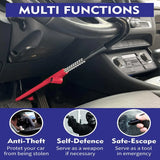 Multifunctional Car Steering Wheel Lock Anti-Theft Vehicle Security - Low Angle