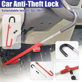 Multifunctional Car Steering Wheel Lock Anti-Theft Vehicle Security - Extra Image
