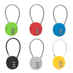 Combination Lock Padlock Locker 3 Digit Security Bike Suitcase Luggage Bag Gymau