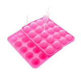 2pcs 20 Holes Round Silicone Moulds for Lollipop Candy Making Baking Tools - Extra Image