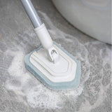 Long Handled Shower Scrub Brush with Extendable Pole for Bathroom Tiles - Extra Image
