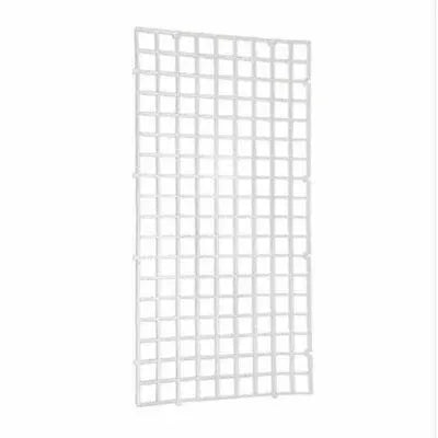 8Pcs Plastic Fish Grid Divider Durable  Holder Fish Tank Tray Egg Crate Aquarium - White