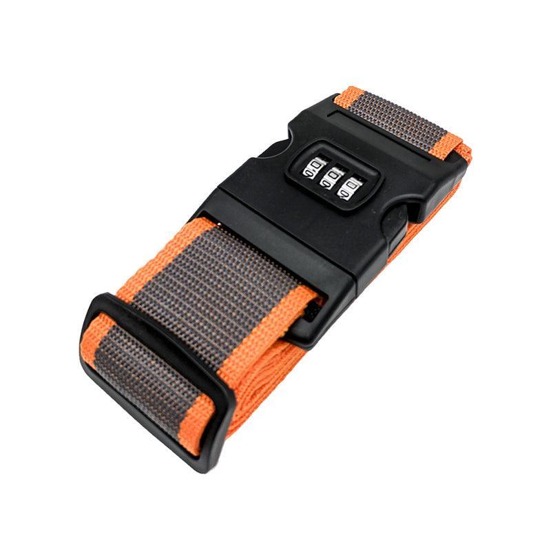 Luggage Strap Code Password Travel Suitcase Secure Lock Safe Nylon Packing Belt - Green