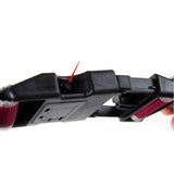 Luggage Strap Code Password Travel Suitcase Secure Lock Safe Nylon Packing Belt - Rose Red