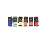 Luggage Strap Code Password Travel Suitcase Secure Lock Safe Nylon Packing Belt - Rose Red