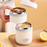 3pcs Insulated Lunch Box Soup Container Portable Breakfast Food Storage Box Set - Extra Image