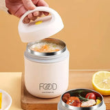 3pcs Insulated Lunch Box Soup Container Portable Breakfast Food Storage Box Set - Extra Image
