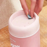 530ml Stainless Steel Insulated Lunch Box Portable Food Storage Mug Soup Meals - Pink