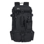 Waterproof Fishing Tackle Bag Large Capacity Multi Functional Shoulder Storage - Black