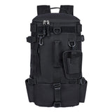 Waterproof Fishing Tackle Bag Large Capacity Multi Functional Shoulder Storage - Black
