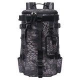 Waterproof Fishing Tackle Bag Large Capacity Multi Functional Shoulder Storage - Black - Close-Up Angle