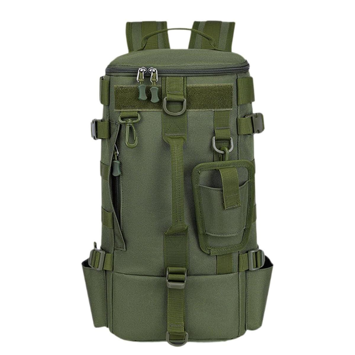 Waterproof Fishing Tackle Bag Large Capacity Multi Functional Shoulder Storage - Black
