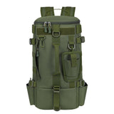 Waterproof Fishing Tackle Bag Large Capacity Multi Functional Shoulder Storage - Black