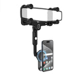 Mobile Phone Rearview Mirror Holder Strong Grip Fits Most Smartphones Car Use - Extra Image