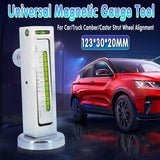 Auto Car Camber Castor Strut Wheel Alignment Adjustable Magnetic Gauge Tool