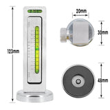Auto Car Camber Castor Strut Wheel Alignment Adjustable Magnetic Gauge Tool - Side View