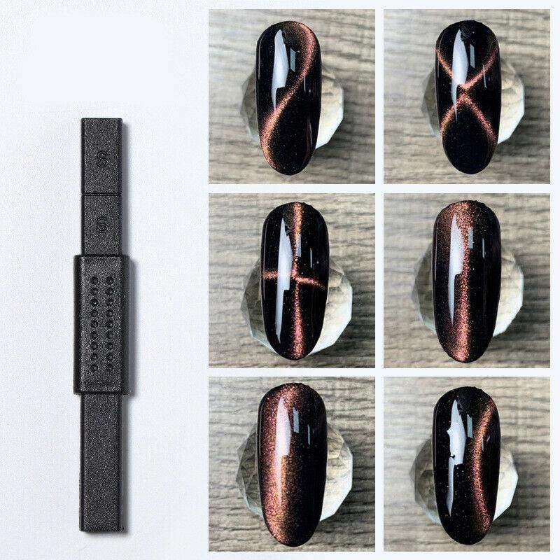 Nail Art Cat Eye Effect Stick for UV Gel Polish Design Tool for Manicure Styling Use - 1PC Multifunction