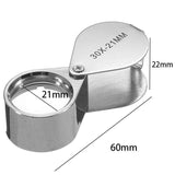 Loupe Magnifier Pocket Jewellers Eye Jewelry Magnifying Glass 30 X 21Mm Jewelers