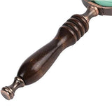 1PCS Vintage Ebony Handle Handheld Metal Magnifier Classical Nostalgic Gift Box - Extra Image