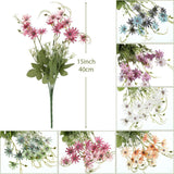 6x Artificial Small Soft Chrysanthemum Home Office Daisy Flower Party Decor DIY