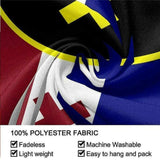 150X90Cm L'Manberg Flag Dream Smp Freedom Lmanburg Lmanberg L Manburg Banner New - Rear View