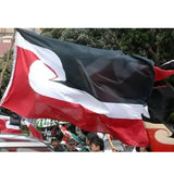 Large Maori Flag 90x150cm Tino Rangatiratanga NZ Flag Outdoor Polyester - 45-Degree Angle