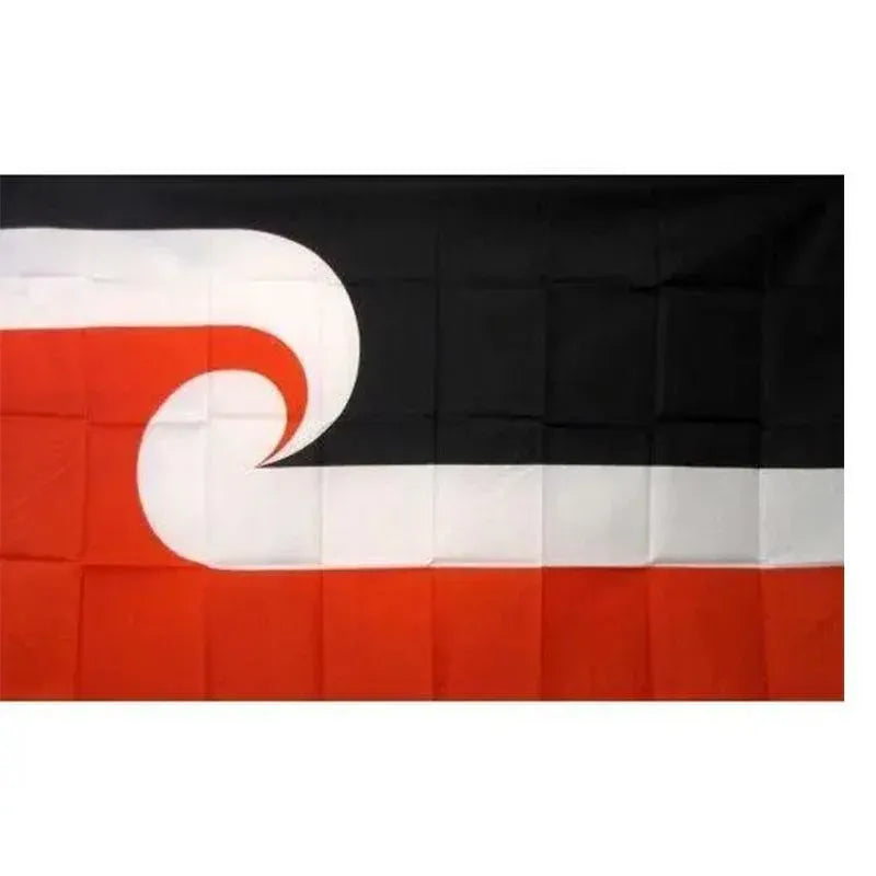 Large Maori Flag 90x150cm Tino Rangatiratanga NZ Flag Outdoor Polyester