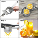 Potato Ricer Masher Fruit Press With 3 Discs Professional All Stainless Steel Au