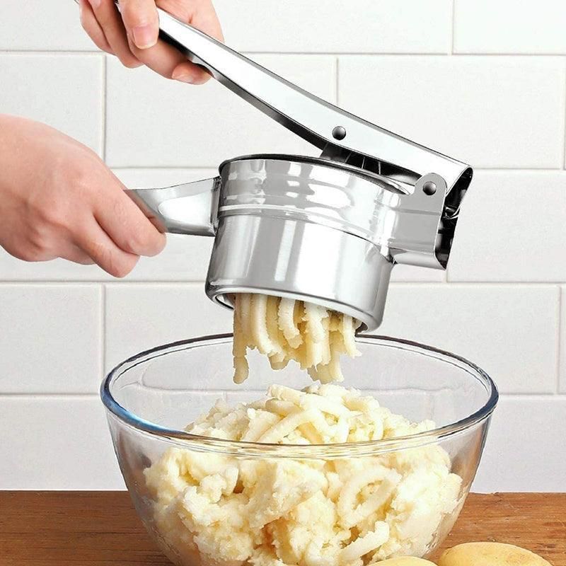 Potato Ricer Masher Fruit Press With 3 Discs Professional All Stainless Steel Au