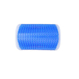 Pet Cat Self Massage Brush Comb Scratcher Wall Corner Self Groomer Grooming Toys - Blue